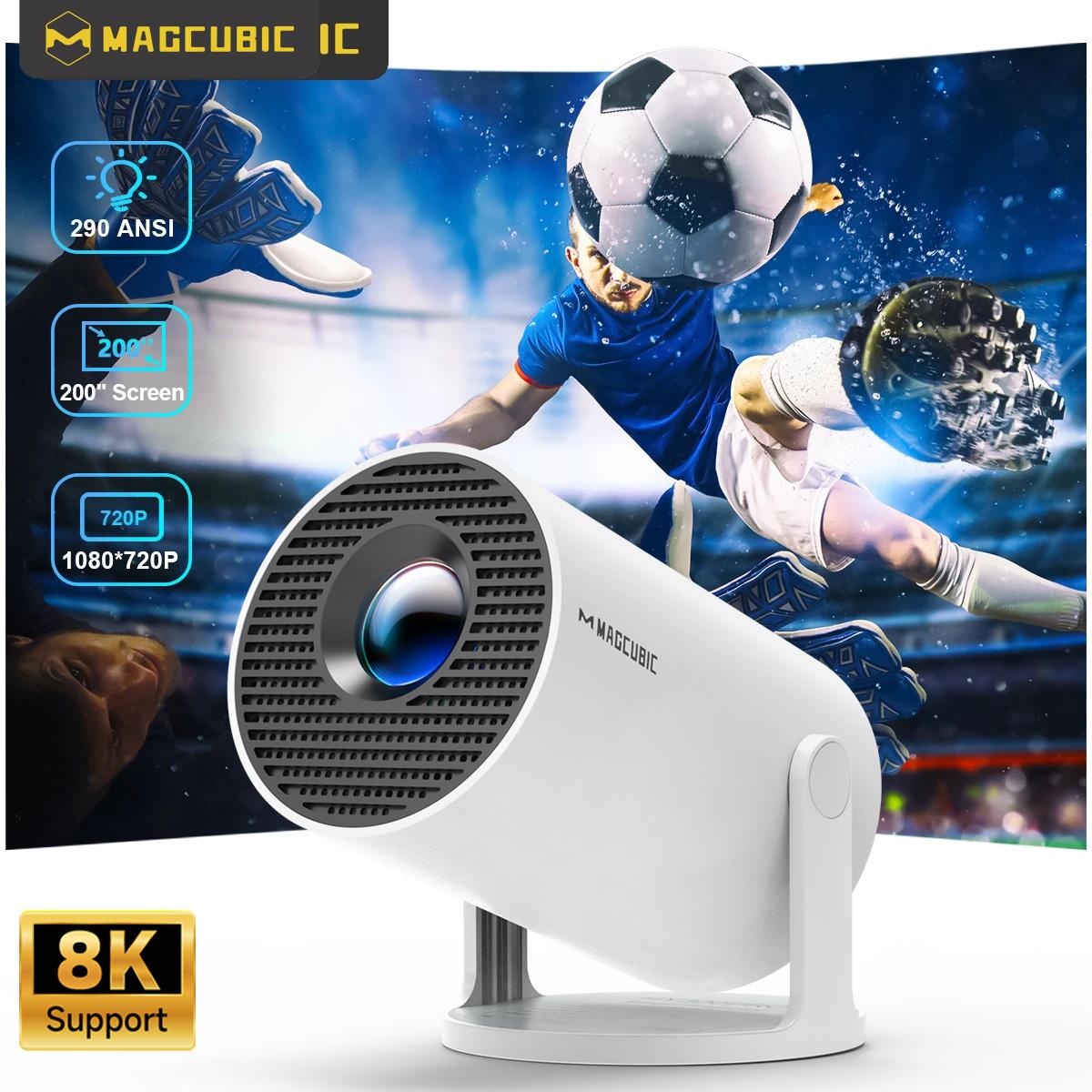 Home Cinema Night - Magcubic Projector HY300 PRO 8K Android