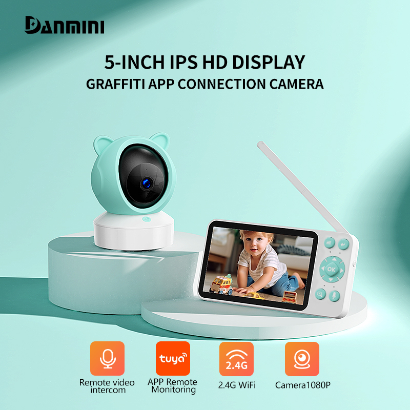 Home Cinema Wireless - Danmini TUYA App Control Baby Monitor