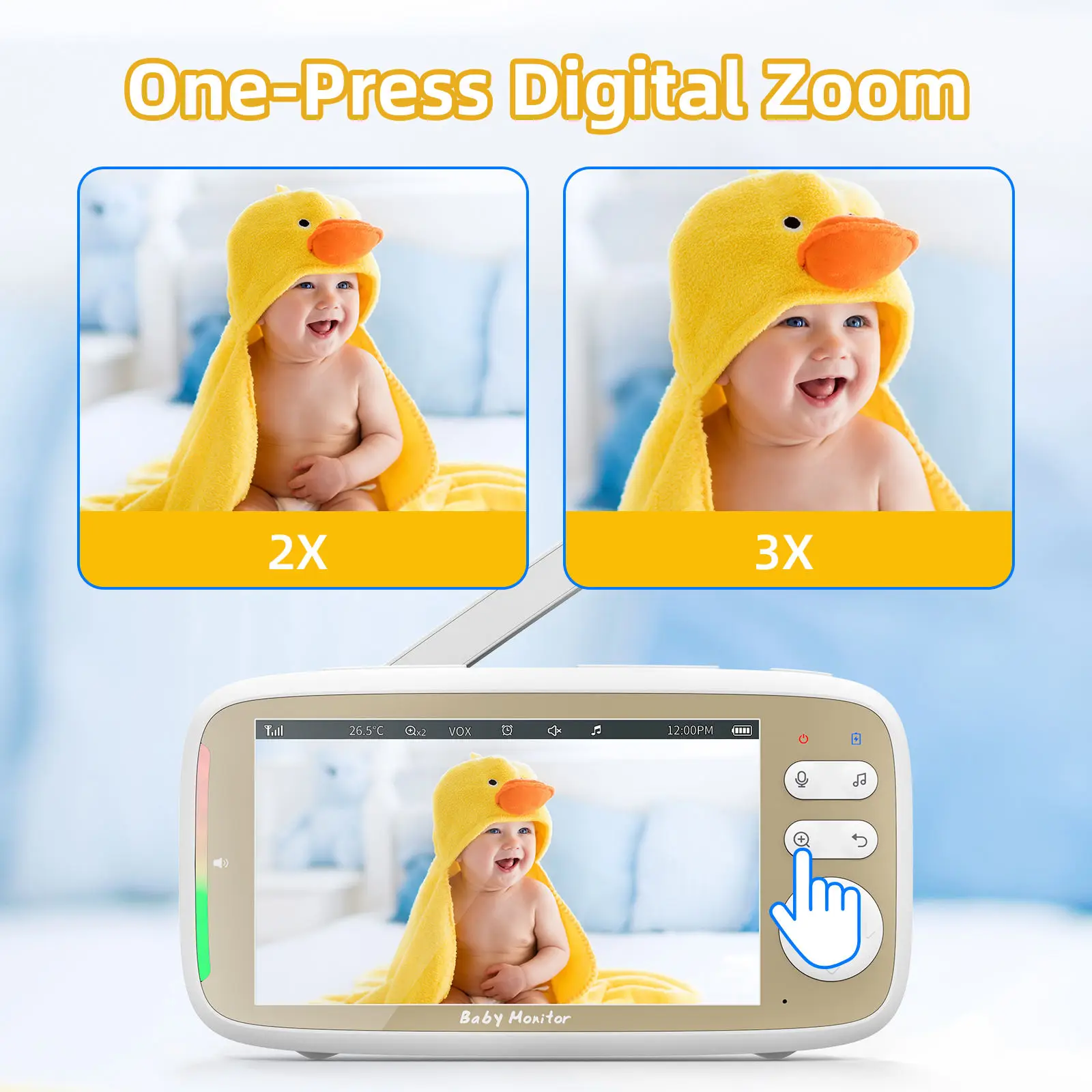 VB803 PRO Baby Monitor with 2p - Home Cinema Wireless ulasan dan harga
