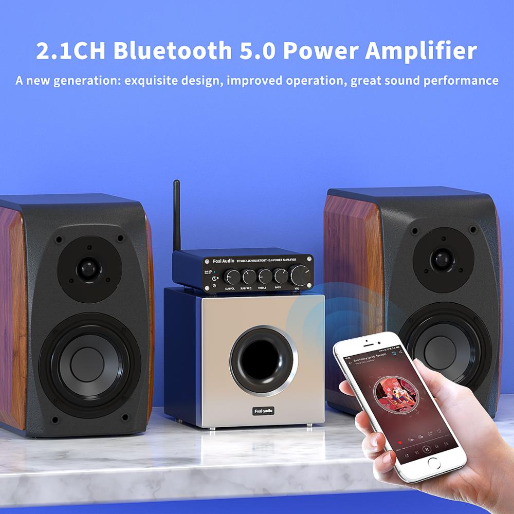 Fosi Audio BT30D Bluetooth Sou - Home Cinema Receiver ulasan dan harga