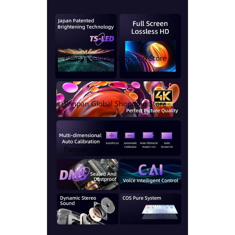 2025 hot sale Mini Portable Vi - Home Cinema Night ulasan dan harga