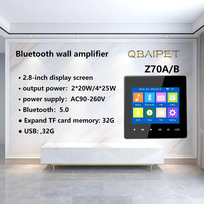 Home Bluetooth Wall Amplifier  - Home Cinema Receiver ulasan dan harga