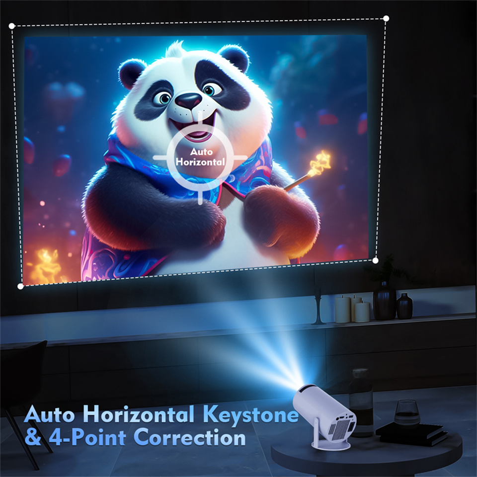 2026 New HY300 Projector 4K An - Home Cinema Night ulasan dan harga