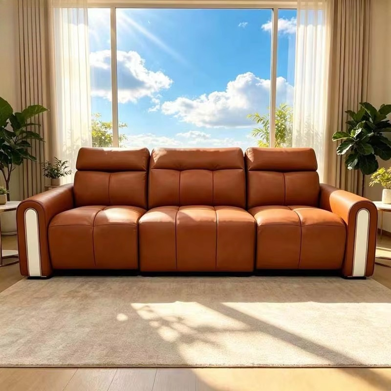 Home Cinema Orange Leather Rec - Home.Cinema Orange ulasan dan harga