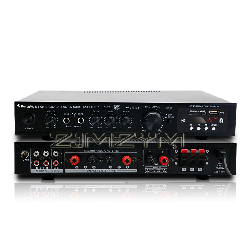 Bluetooth 5.1 Sound Speaker Am - Home Cinema Receiver ulasan dan harga