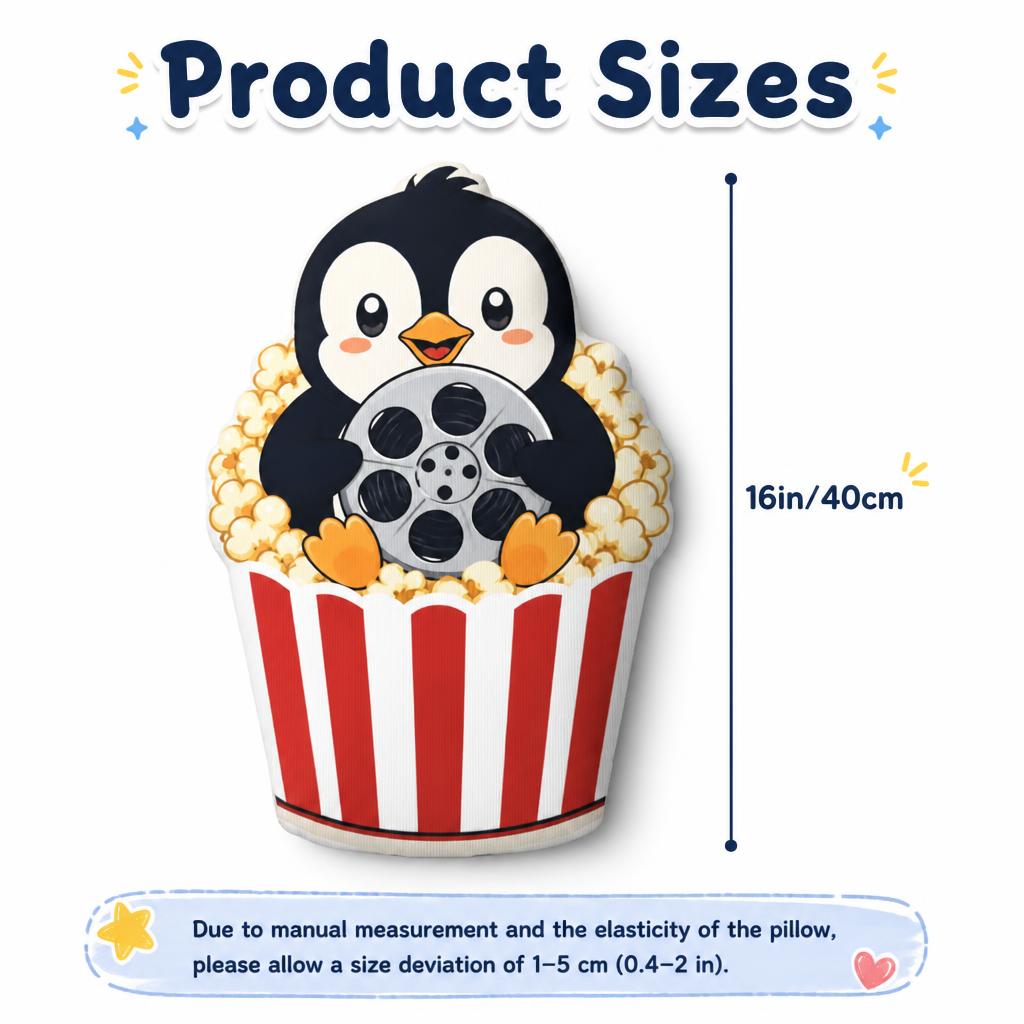 Penguin Movie Night Plush Pill - Home Cinema Night ulasan dan harga