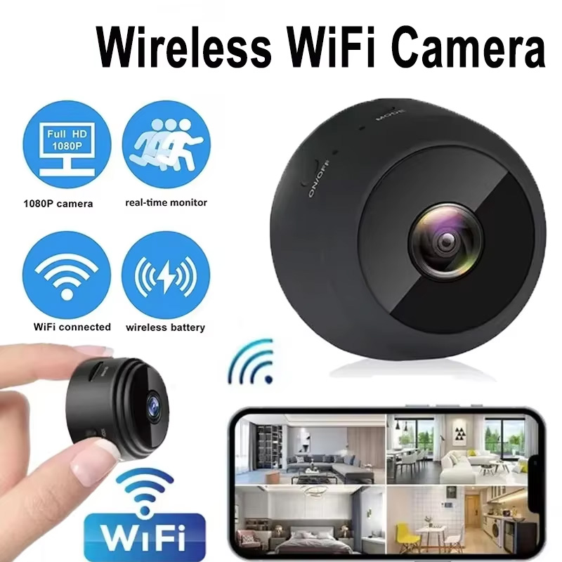 New A9 Camera Wifi 1080p HD Wi - Home Cinema Wireless ulasan dan harga