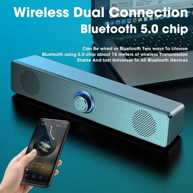 Bluetooth Soundbar for TV Comp - Home Cinema Wireless ulasan dan harga