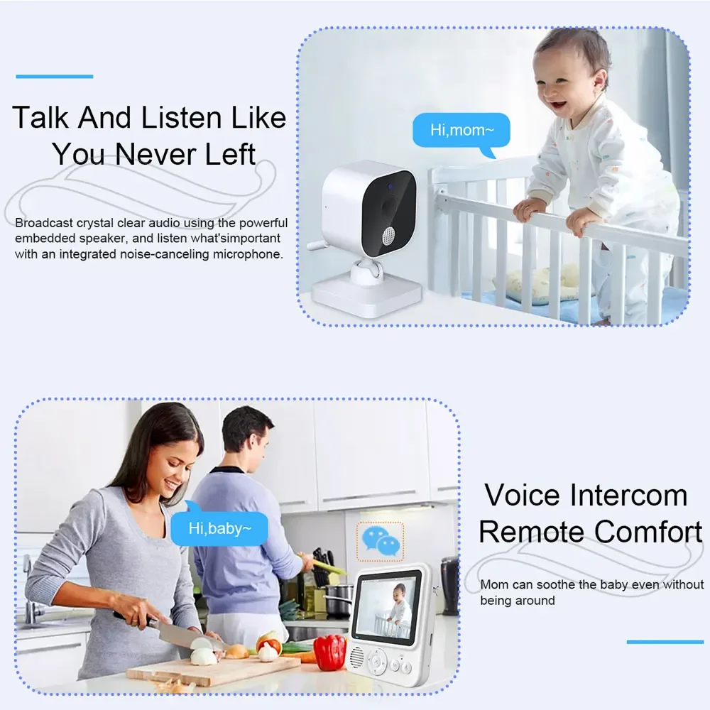 2.8 Inch Video Baby Monitor Wi - Home Cinema Wireless ulasan dan harga