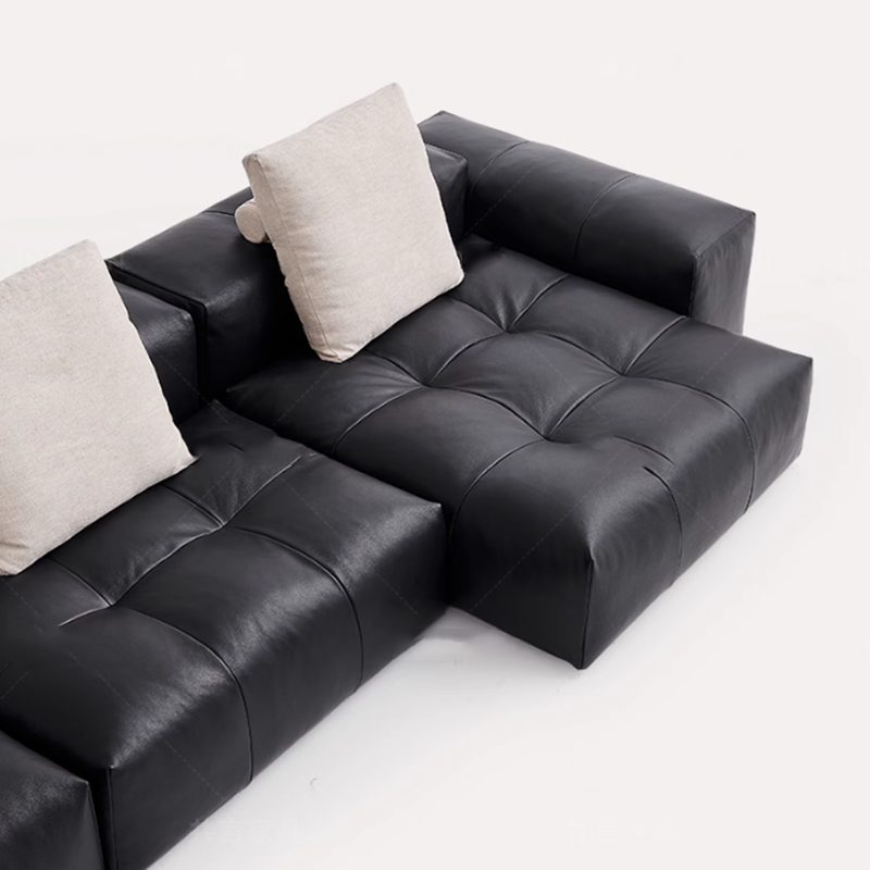 Nordic Leather Compressed Sofa - Home Cinema Room Design ulasan dan harga