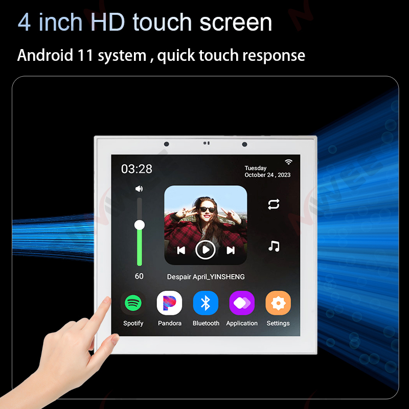 4 Inch Tuya Smart Home Set And - Home Cinema Receiver ulasan dan harga