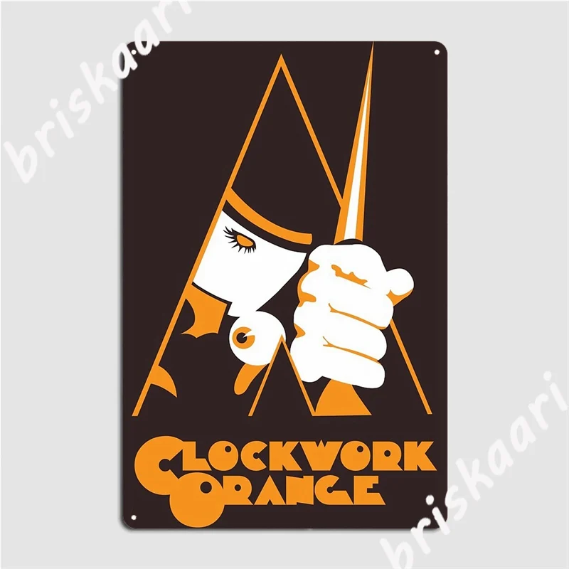Clockwork Orange Metal Signs C - Home.Cinema Orange ulasan dan harga