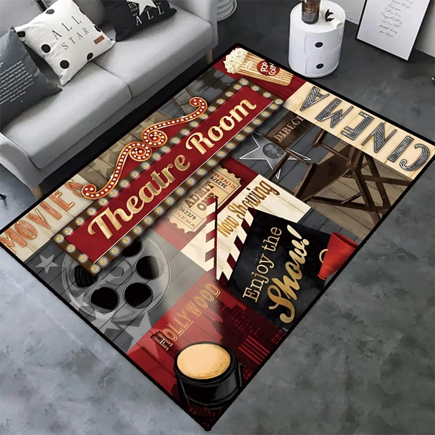 Vintage Projector Theme Movie  - Home Cinema Night ulasan dan harga