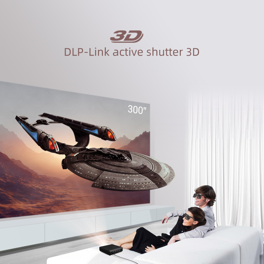 BYINTEK U30 Top Sale 3D 4K Pro - Home Cinema Wireless ulasan dan harga