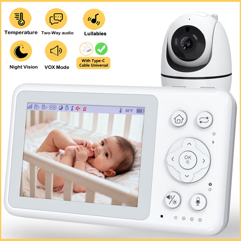3.2Inch Video Baby Monitor LCD - Home Cinema Wireless ulasan dan harga